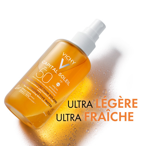 VICHY Capital Soleil SPF 50 200ml - Protection et Hâle Sublimé
