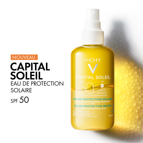 VICHY Capital Soleil SPF 50 200ml - Protection Ultra Fraîche
