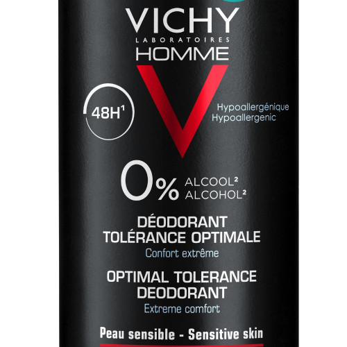 VICHY Homme Déodorant 100ml - Confort Peau Sensible 48H