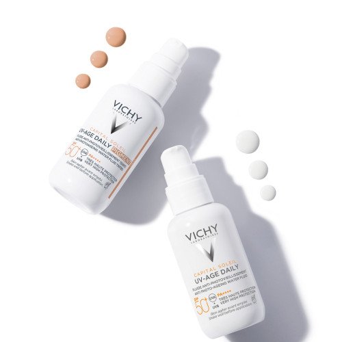 Capital Soleil UV-Age Daily Fluide Anti-Photovieillissement Teinté SPF50+ 40 ml