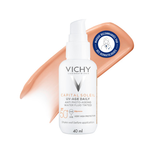 Capital Soleil UV-Age Daily Fluide Anti-Photovieillissement Teinté SPF50+ 40 ml