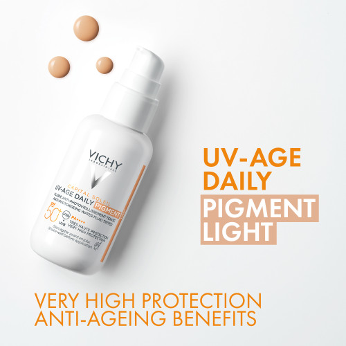 Capital Soleil UV-Age Daily Fluide Anti-Photovieillissement Teinté SPF50+ 40 ml