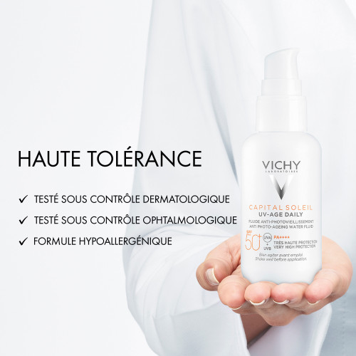 Capital Soleil UV-Age Daily Fluide Anti-Photovieillissement Teinté SPF50+ 40 ml