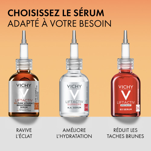 VICHY LiftActiv Sérum Vitamine C Éclat 20ml - Antioxydant