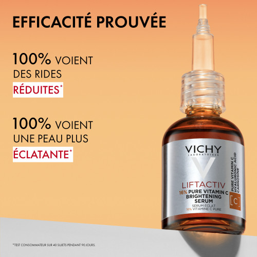 VICHY LiftActiv Sérum Vitamine C Éclat 20ml - Antioxydant
