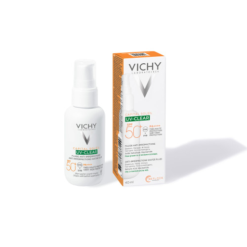Capital Soleil UV-Clear Fluide Anti-Imperfections SPF50+ 40 ml