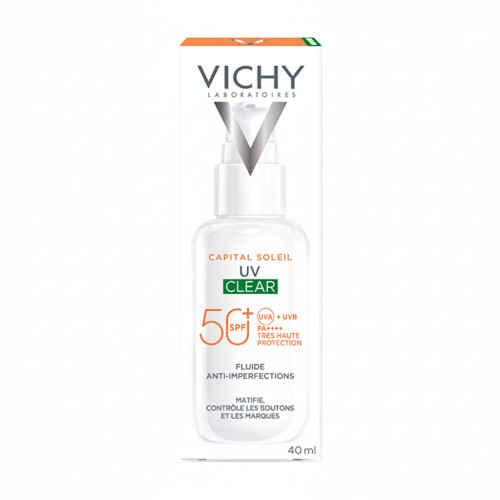 Capital Soleil UV-Clear Fluide Anti-Imperfections SPF50+ 40 ml