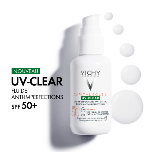 Capital Soleil UV-Clear Fluide Anti-Imperfections SPF50+ 40 ml