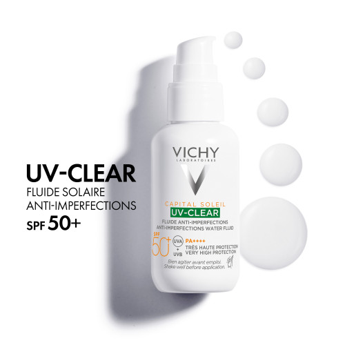 Capital Soleil UV-Clear Fluide Anti-Imperfections SPF50+ 40 ml