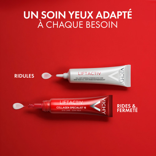 Vichy Liftactiv Contour Yeux : Anti-âge pro-collagène, 5 signes ciblés