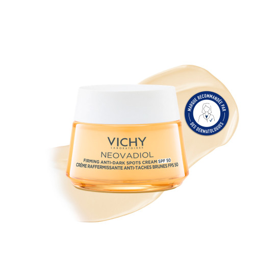 Neovadiol Post ménopause Crème raffermissante anti taches brunes SPF 50, 50 ml