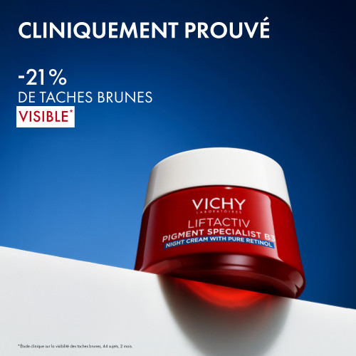 Liftactiv crème B3 anti taches nuit au rétinol pur 50 ml