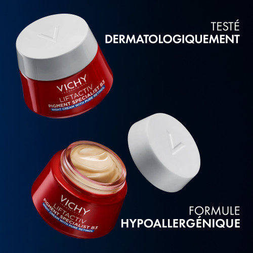 Liftactiv crème B3 anti taches nuit au rétinol pur 50 ml