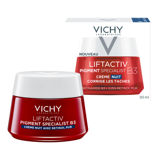 Liftactiv crème B3 anti taches nuit au rétinol pur 50 ml