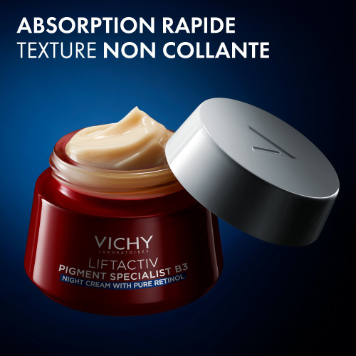 Liftactiv crème B3 anti taches nuit au rétinol pur 50 ml