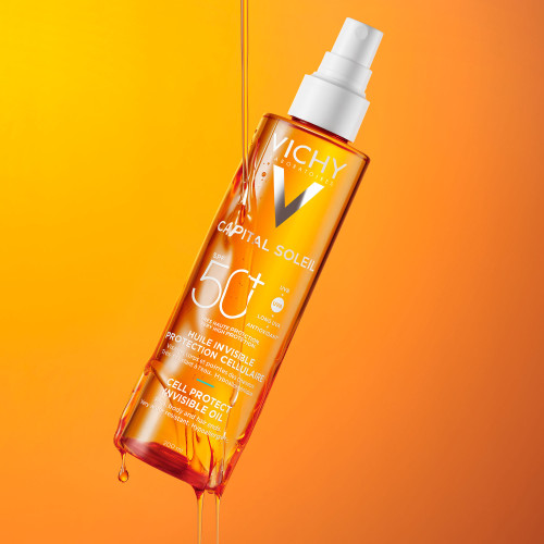 Capital Soleil Huile Invisible Protection Cellulaire SPF50+ 200 ml