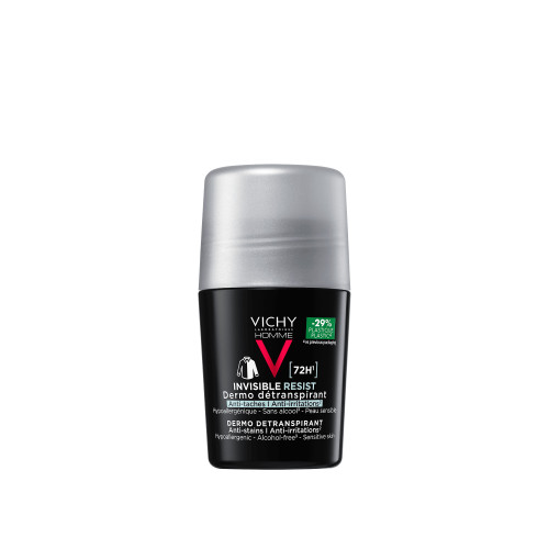 Homme déodorant Invisible Resist Dermo-détranspirant 72 h bille 50 ml
