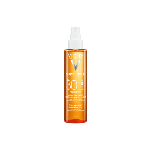 Vichy Capital Soleil SPF 30 200ml Protection Solaire Huile Invisible