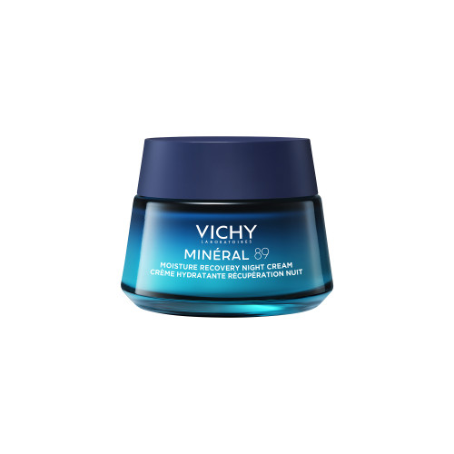 Vichy Minéral 89 Crème Nuit 50ml Hydratation et Régénération Peau