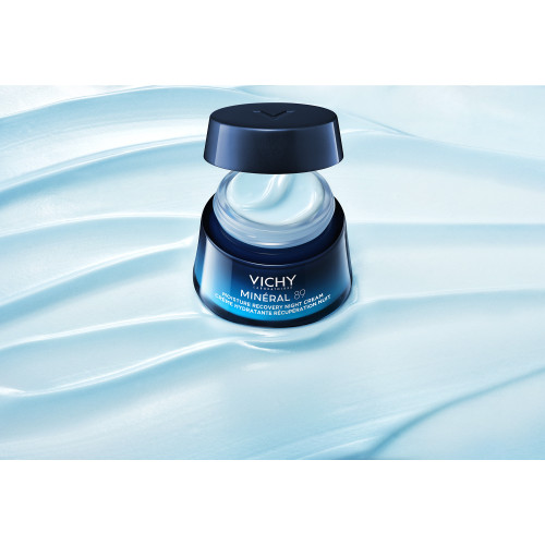 Vichy Minéral 89 Crème Nuit 50ml Hydratation et Régénération Peau