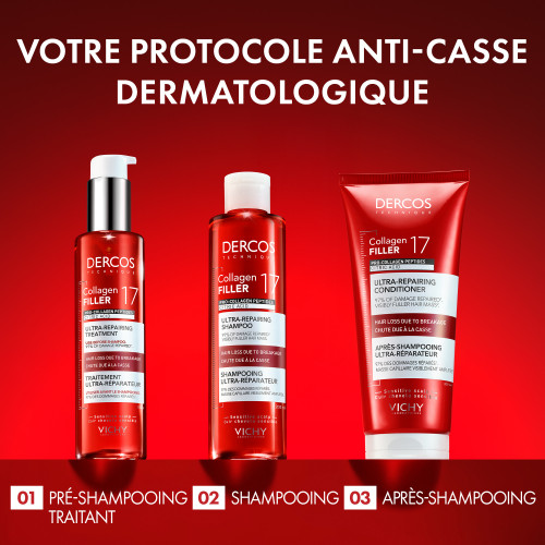 Vichy Dercos Collagen Filler 200 ml Cheveux Fortifiés & Volumineux