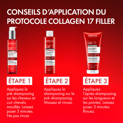 Vichy Dercos Collagen Filler 200 ml Cheveux Fortifiés & Volumineux