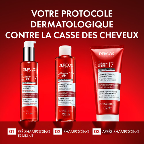 Vichy Dercos Collagen Filler 200 ml Cheveux Fortifiés & Volumineux
