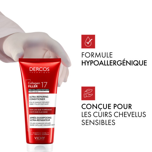 Vichy Dercos Collagen Filler 200 ml Cheveux Fortifiés & Volumineux