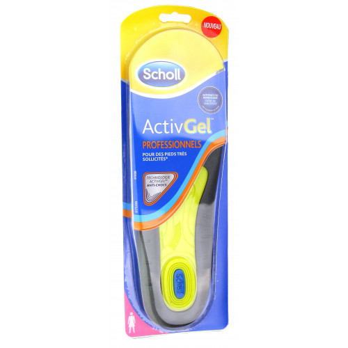 SCHOLL Semelles ActivGel Professionnels-5466 SCHOLL Semelles ActivGel Professionnels-5466