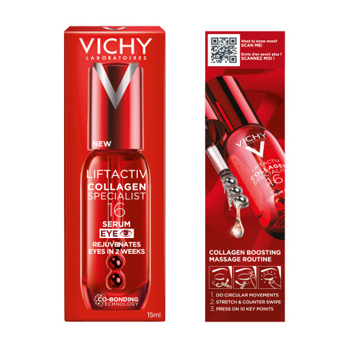 Vichy LiftActiv Collagen Specialist Sérum Yeux 15ml Jeunesse Regard
