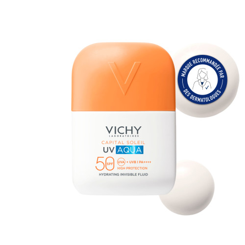 VICHY Capital Solei UV SPF50 - Fluide invisible, hydratation 24h