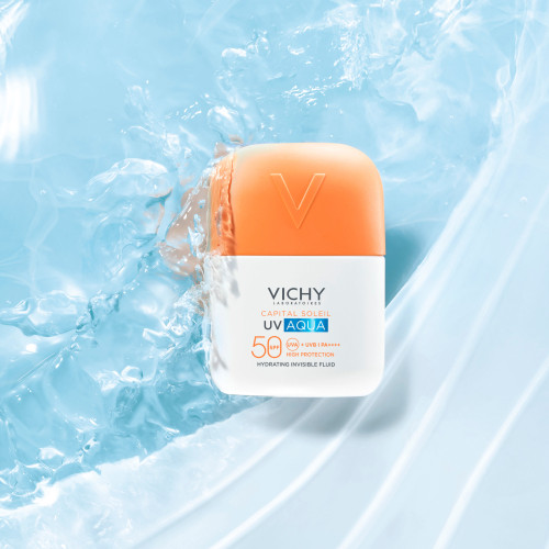 VICHY Capital Solei UV SPF50 - Fluide invisible, hydratation 24h