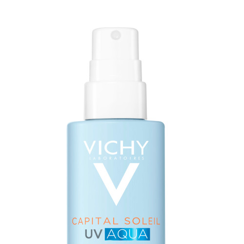 Vichy SPF50 UV AQUA : Protection solaire invisible & hydratante 200ml