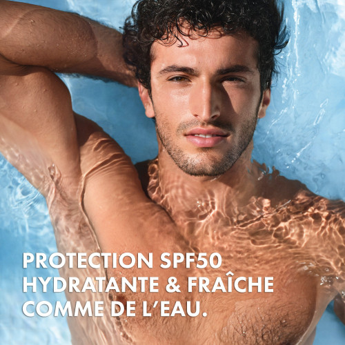 Vichy SPF50 UV AQUA : Protection solaire invisible & hydratante 200ml