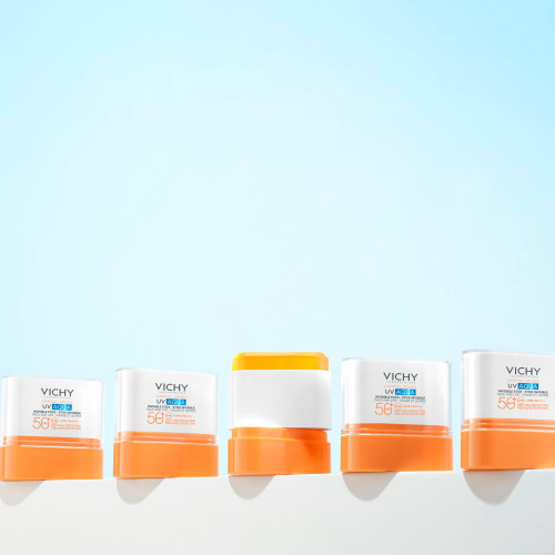 VICHY SPF50+ Stick UV : Protection solaire ultra-fraîche & invisible