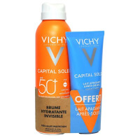 Vichy Brume SPF50+ : Protection solaire invisible pour peaux sensibles