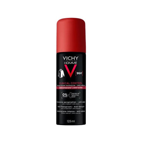 VICHY Homme Déo Anti-Transpirant 96H - Fraîcheur Clinique