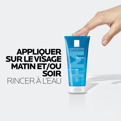 La Roche Posay Effaclar Gel 200mL - Purifiant Doux pour Peaux Grasses