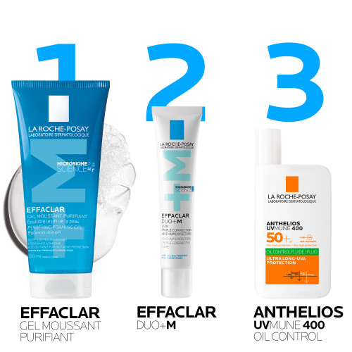 La Roche Posay Effaclar Gel 200mL - Purifiant Doux pour Peaux Grasses