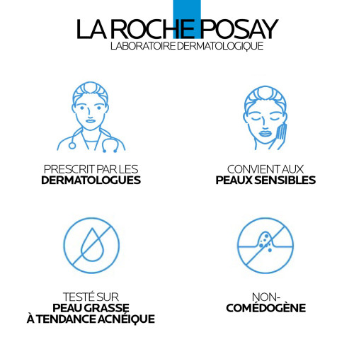 La Roche Posay Effaclar Mat 40mL - Hydratant Matifiant Longue Durée