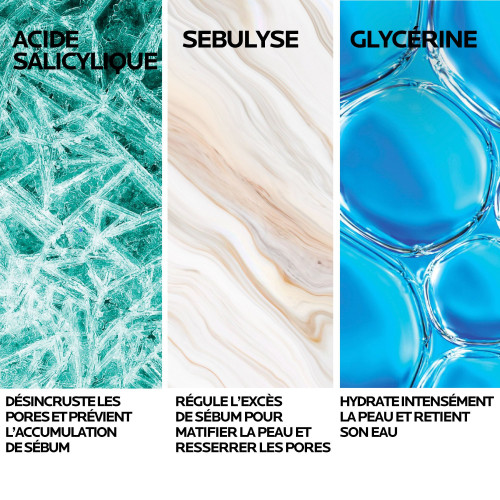 La Roche Posay Effaclar Mat 40mL - Hydratant Matifiant Longue Durée