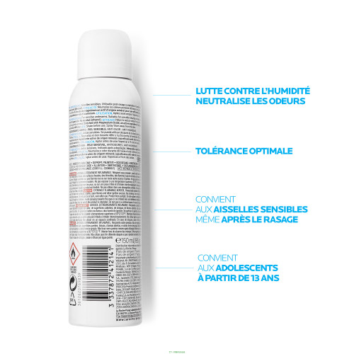 LA ROCHE POSAY Déodorant Physiologique 150mL - Anti-humidité 24H