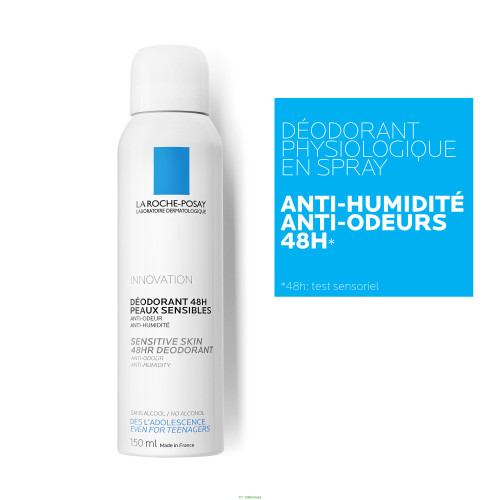 LA ROCHE POSAY Déodorant Physiologique 150mL - Anti-humidité 24H