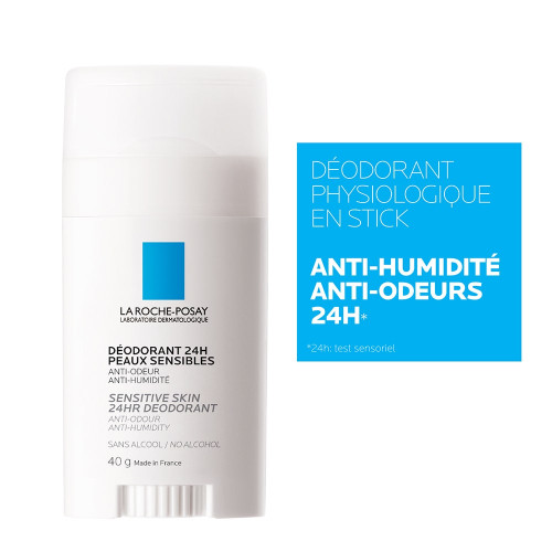 LA ROCHE POSAY Déodorant Physiologique 40g - Anti-humidité 24H