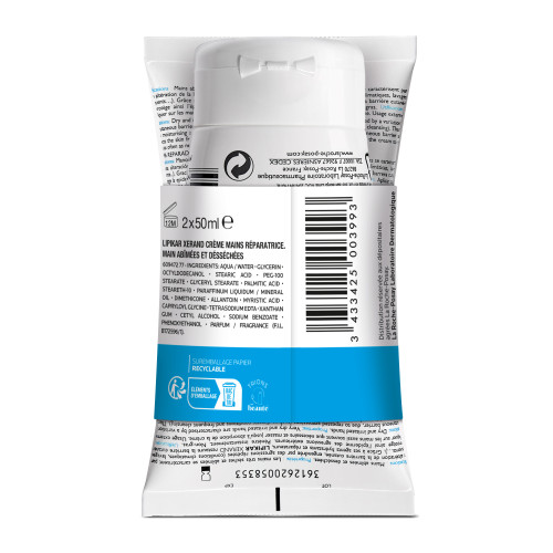 La Roche Posay Lipikar Xerand 100ml - Soin Mains Réparateur