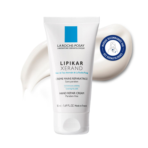 La Roche Posay Lipikar Xerand 50mL - Soin Réparateur Mains Sévères