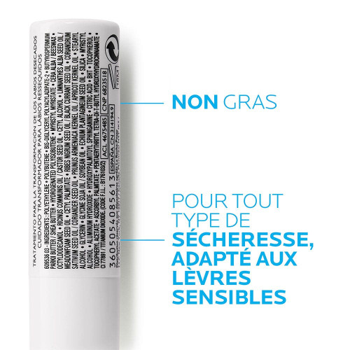 La Roche-Posay Nutritic Stick Lèvres Desséchées 4,7 mL - Lèvres sèches