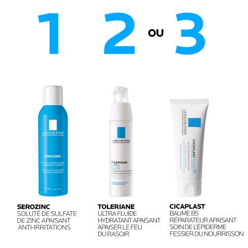 La Roche Posay Serozinc 150ml - Apaisant Assainissant Peau Irritée