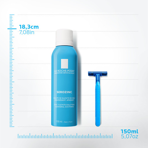 La Roche Posay Serozinc 150ml - Apaisant Assainissant Peau Irritée