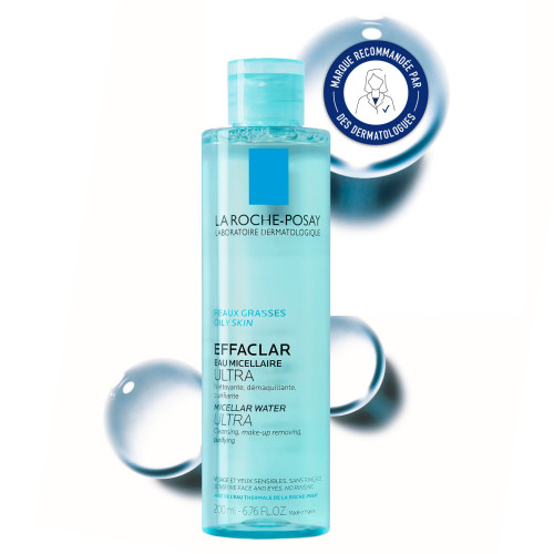 La Roche Posay Effaclar Eau Micellaire 200mL - Purifie et Nettoie